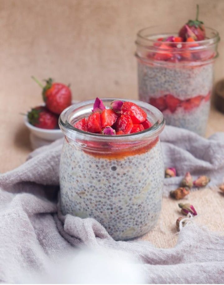 Resep Banana Chia Pudding